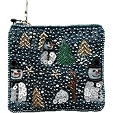 Bamboo Trading Essential Pouch Merry & Bright, 4.75-inch Width x 4-inch Height