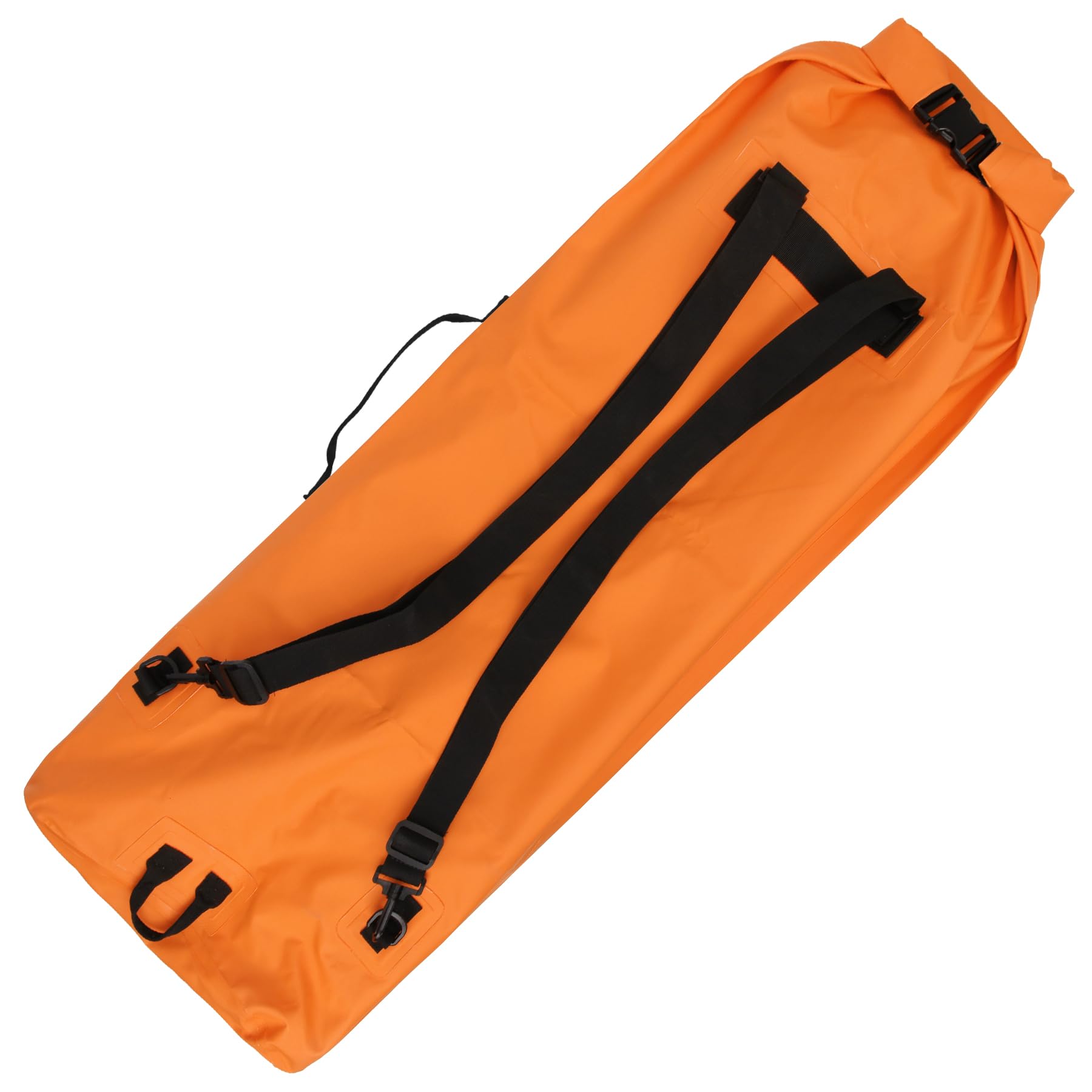 Photo 1 of GUGULUZA Waterproof Gun Dry Bag for Soft Rifles/Shotguns Case, Roll-Top Closure Lightweight & Floating Wet Bag for Duck Hunting, Swamps & Water Sports (Orange, M)