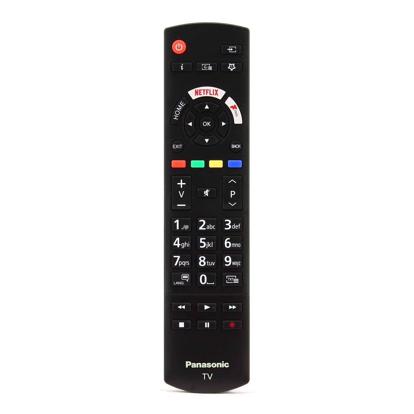 Replacement Remote Control for Panasonic RC42129 RC42129M 30100900 30103575 HD LED Smart TVs