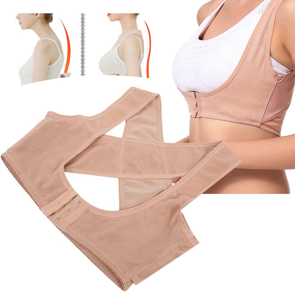 Posture Correction, Back Straight Holder, Correction Belt Back Support Back Belt Version Posture Trainer Adult Unisex Breathable Posture Corrector Brace Chest Support Hump Correction Belt(L)