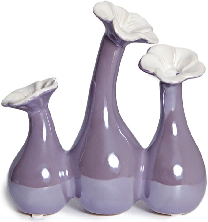 Porcelain Flower Vase (Set of 3) Furniture & Decor
