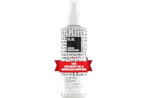 IGK GOOD BEHAVIOR 4-in-1 Prep Spray | Leave In + Detangle + Heat Protectant | Vegan + Cruelty Free |