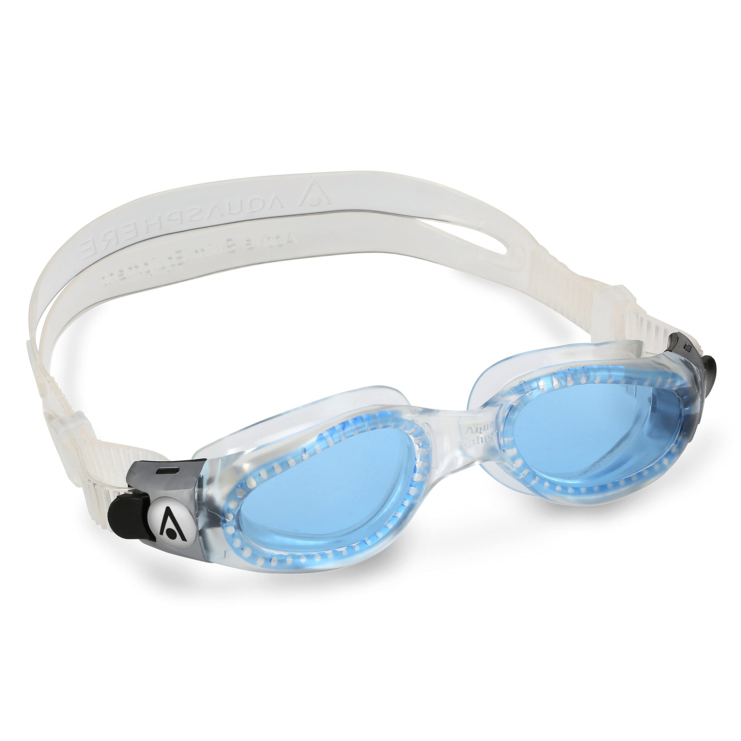 Aquasphere Kaiman Compact - Pool goggles, Swimming goggles, for adults and teenagers adapted to small face, UV protection, silicone seal, 180ยฐ vision, anti-fog and anti-leak lenses vision
