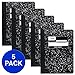 Mead Composition Books, Notebooks, Wide Ruled Paper, 100 Sheets, Comp Book, 5 Pack (72368)