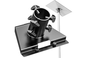 [Upgraded Version] Starlink Gen 3 Pipe Adapter, Starlink Pole Mount, Starlink Mounting Kit, Starlink V3 Mount Plate Roof Moun