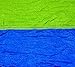CUTEQUEEN TRADING Double Nest Ultralight Portable Outfitters Parachute Nylon Fabric Hammock For Travel Camping,Backpacking,Kayaking,Color: Diamond Blue/Fruit Green