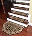 Dean Premium Carpet Stair Treads - Classic Keshan Chocolate Brown 31