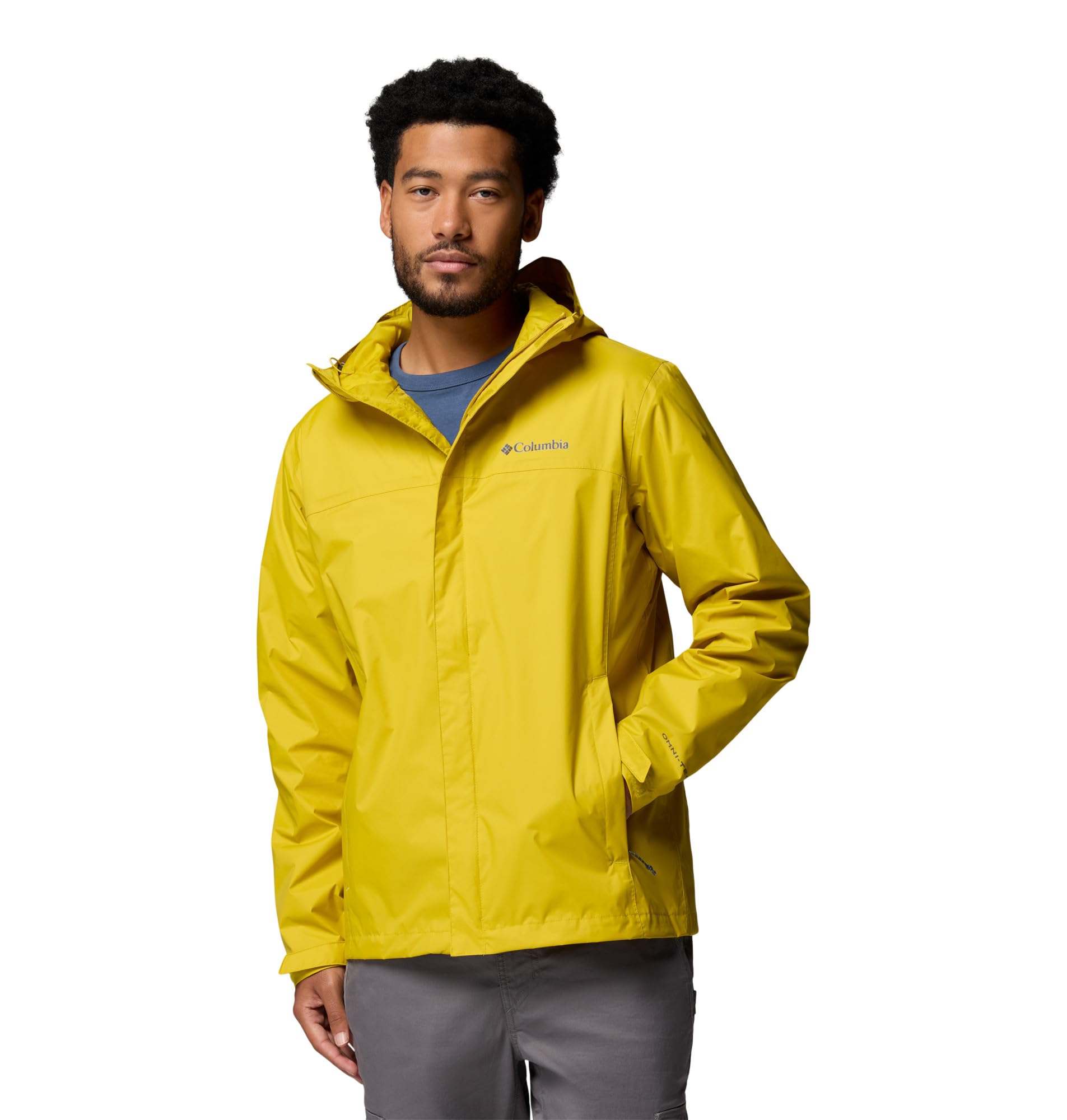 Columbia Men's Watertight II Waterproof Rain Jacket, Antique Moss, X-Large Image