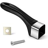 Bakelite Pot Handle, Big Scald-Proof Long Handle Replacement Grip, Cookware Pot Replacement Handles, Removable Cook Ware Pans Handles with Screw for Cookware Sauce pan and Skillet(Black)