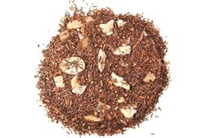 WEST END COFFEE ROASTERS LTD. Denise's Fine Tea, USDA Organic, Imperial Marzipan Rooibos, Flavored Rooibos Tea, Caffeine-Free, Loose Leaf (100g)