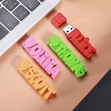 Personalised 3D Print USB Flash Drive 16GB 32GB 64GB Custom Name Memory Stick view 2