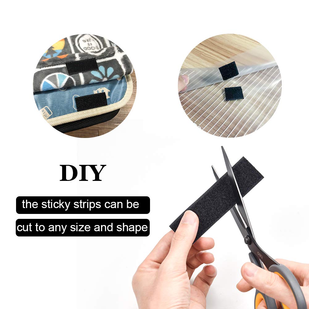 28 Pack Heavy Duty Mounting Tape Self Adhesive Fastener Sticky Back Double Sided Strips For Home Office Industrial Strength Hook Loop Strips 1 2x4inch Arts Crafts Sewing Fasteners Poglebiarka Pl