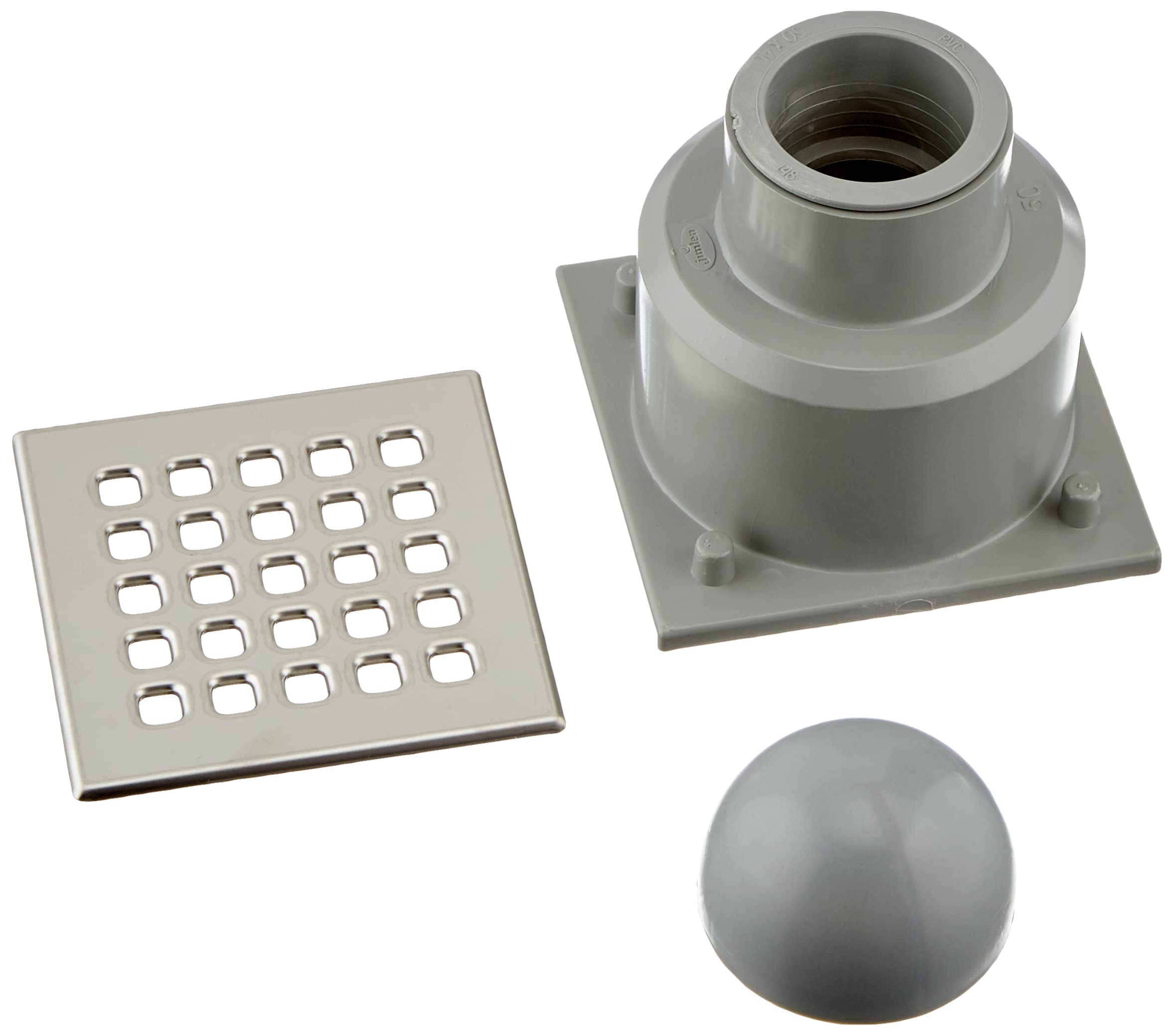 Jimten 24048 Drain Vert, Stainless Steel Gratings 50/40 24048