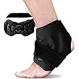 RelaxCoo Ankle Ice Pack Wrap for Swelling, Reusable Gel Ice Pack for Ankle Injuries, Cold Compress Therapy for Foot Pain Relief, Achilles Tendonitis, Plantar Fasciitis, Sprains