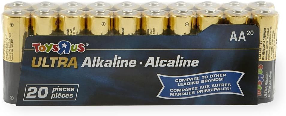 Toys R Us AA Ultra Alkaline Batteries 