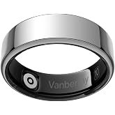 2026 Smart Ring For Women &amp; Men, Sleep Health Fitness Tracker, Silver 8 | No App Fee, Track Sleep, Heart Rate, Blood Oxygen and Stress, 5-7 Day Battery Life, Lightweight, iOS &amp; Android Compatible