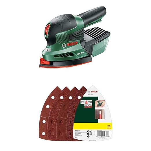 Bosch PSM 18 LI Cordless 18 Volt LiIon Multisander (baretool Supplied