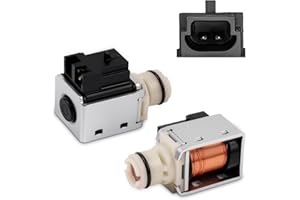 4L60E 4L65E 2Pcs Automatic Transmission Shift Solenoid Valve, Compatible with Chevy Silverado Tahoe Express C/K 1500 2500, GM