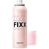 SONATURAL All Day Tight Make Up Setting Fixer – Award-Winning Makeup Setting Spray, Ultra-Fine Mist for Long-Lasting Wear – With Centella, Tea Tree & Lemon Extracts – Korean Skincare, 2.53 fl oz