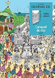 Art thérapie Coloriage XXL Carnaval de Rio
