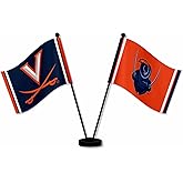 WinCraft Virginia Cavaliers Desk and Table Top Flags