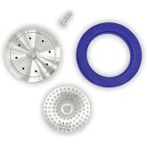 Stainless Steel Precision Kit Compatible with Dual Boiler Breville, Sage. IMS Precision Screen, Shower Holder, Silicone Gasket. Fits Oracle, Oracle Touch, Dual Boiler. Doesn't fit JET or 54mm models