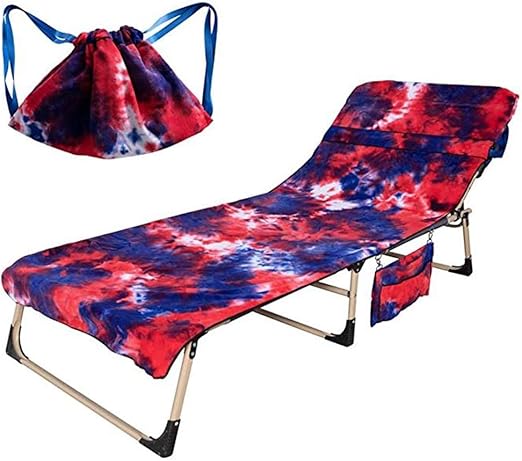 tie dye beach chair