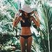 Cupshe Fashion Women's Black High Neck Tank Bikini Bathing Suit (M)