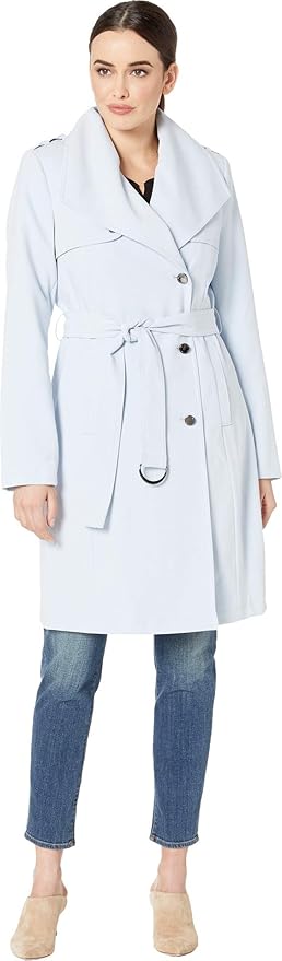 Calvin Klein 卡尔文克莱因 CK 女式风衣 S码3.3折$51.23 海淘转运到手约￥426