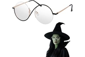 PPER-Jie Wizard Glasses Costume Accessorry for Women Halloween Cosplay