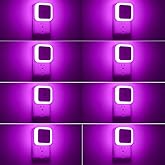 Sujeet Night Light, Night Lights Plug into Wall 8-Pack, Nightlight Plug in Night Light, Dusk to Dawn Night Lamp Led (Pink)