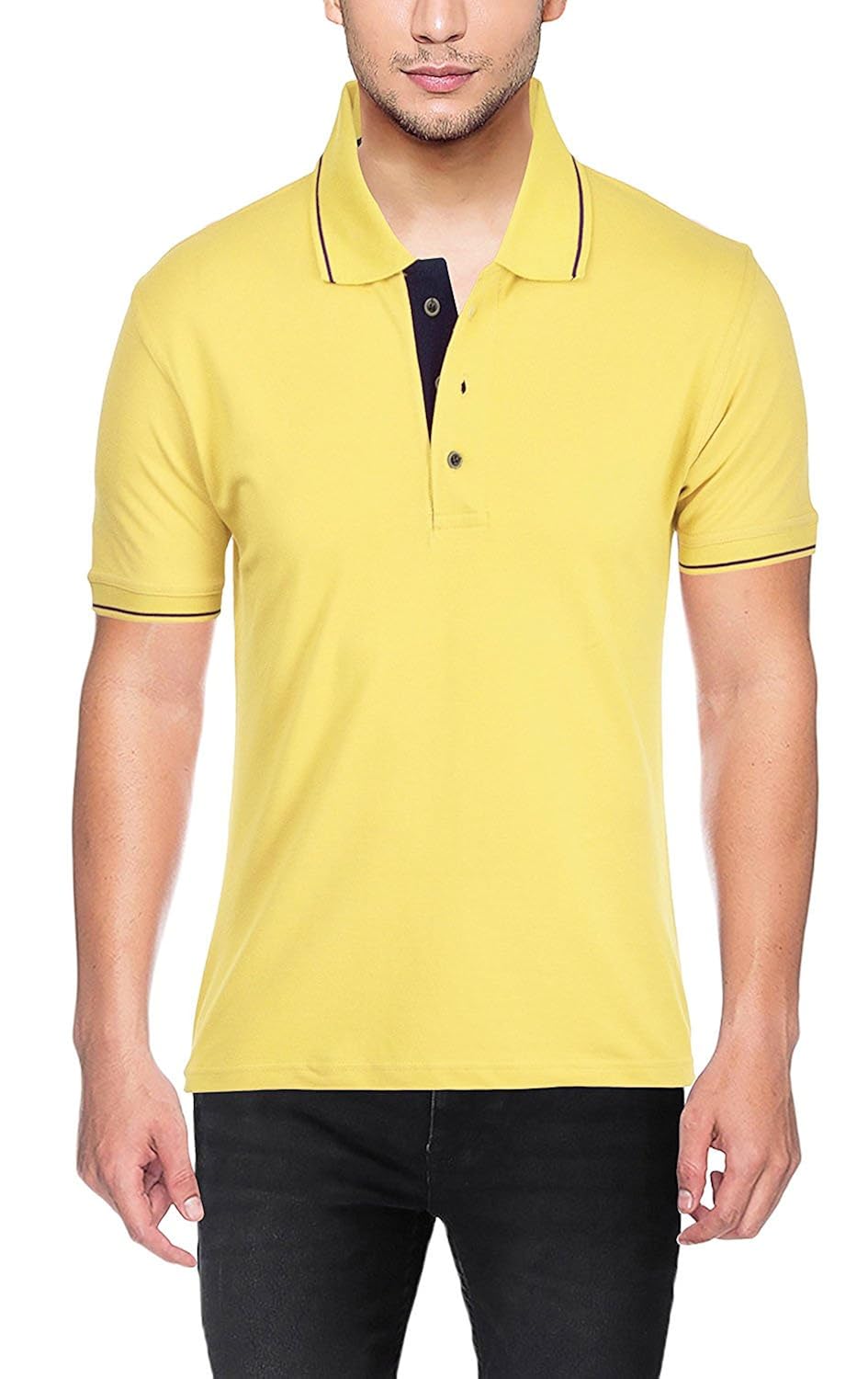 aarbee men's cotton polo (pack of 2)