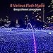 Dolucky Solar Christmas Decorations Lights, 72ft 2-Pack Solar Christmas Lights Outdoor Waterproof, 8 Modes Solar Lights String Waterproof Outdoor for Balcony Wedding Yard Fence (Blue, 200Led)