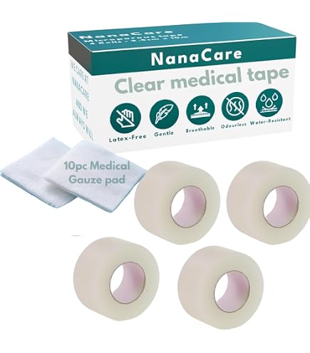 Ruban Médical Transparent Dynarex - 2 Pouces X 10 Yards - Boîte De 6 Rouleaux | Neuf