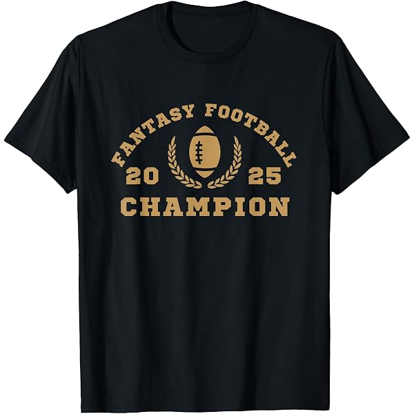 Amazon.com: Fantasy Football 5 Time Winner Champ Champion T-Shirt