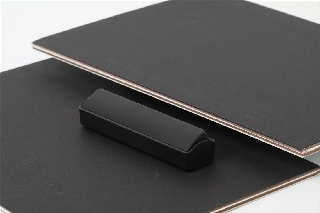 EFISH Carte de stationnement temporaire, numéro de téléphone réglable magnétique réversible caché (argent)