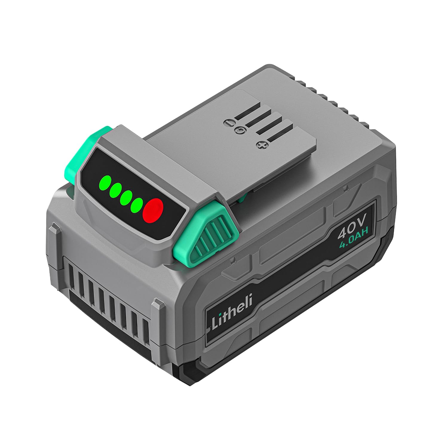 Litheli 40V 4.0AH Lithium Ion Battery Pack,Only for Litheli 40V White and Green Tools