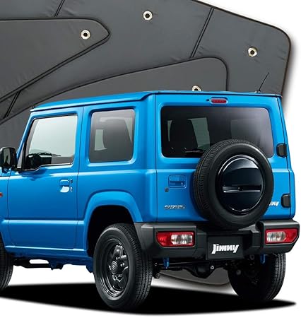 Amazon 01s G021 Re 新型 ジムニー Jb64 ジムニーシエラjb74 カーテン 遮光防水 サンシェード リア用 車中泊 仮眠 盗難防止 燃費向上 車中泊グッズ アウトドア サンシェード 車 バイク
