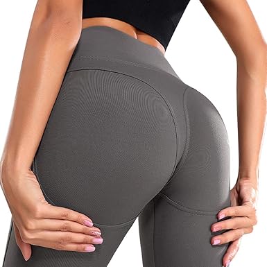 peach yoga pants