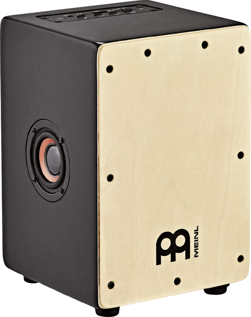 Meinl Percussion Mini Cajon Speaker - Speaker in Cajon Design - Gift Idea - With 5-Watt Speaker - Baltic Birch, Natural (MMCS)