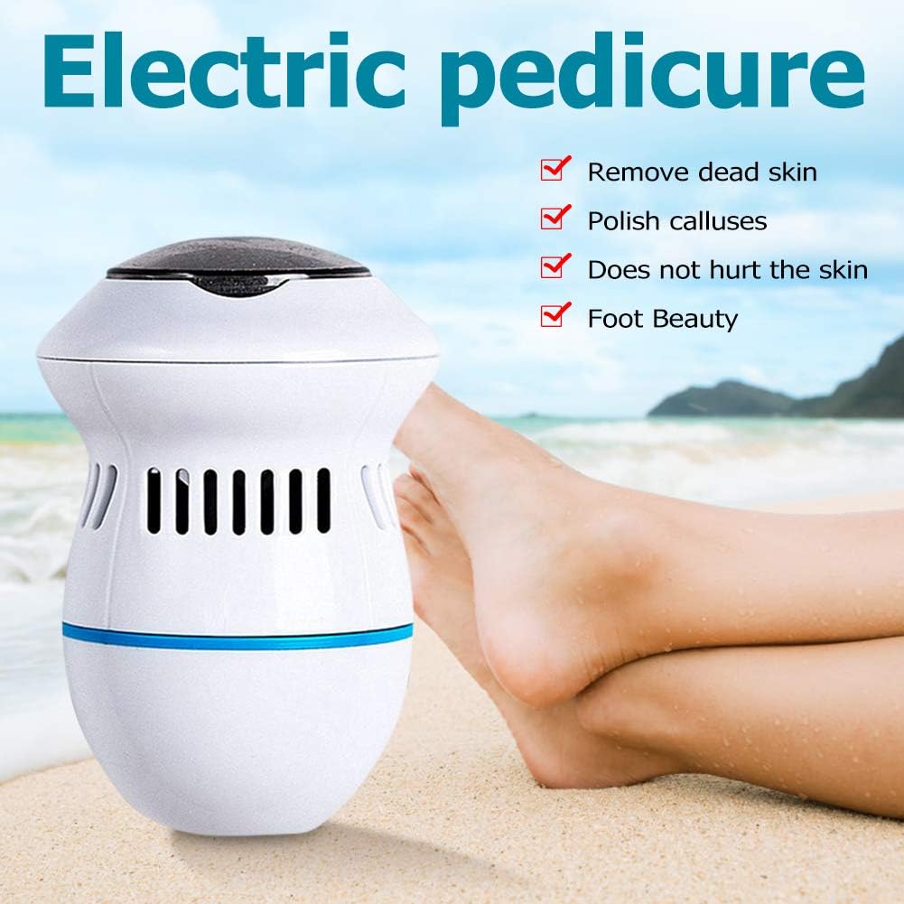 Portable Electric Foot Grinder，New Model USB Electronic Foot File Pedicure Tools，Dual Speed Callus Remover - Foot Pedicle Polisher Trimmer - Foot Care Tool for Hard Cracked Dry Skin: Home & Kitchen