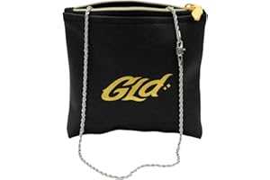 GLD Rope Chain - Gold-Plated Rope Chain with Exclusive Storage Travel Pouch - Snatch-Proof Clasp, Sweat-Proof and Fade-Resistant - Lifetime Quality, Designed in Miami