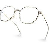 VISOONE Lightweight TR90 Blue Light Blocking Glasses Frame with Anti Glare Eye Protection for Women and Men RANE