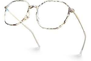 VISOONE Lightweight TR90 Blue Light Blocking Glasses Frame with Anti Glare Eye Protection for Women and Men RANE