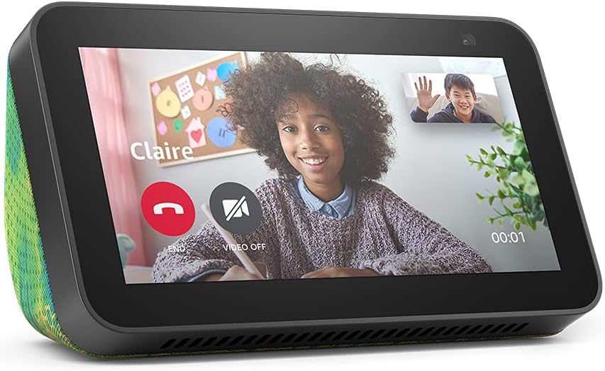 Echo Show 5 (2nd Gen) Kids Edition with Alexa - Chameleon