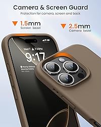 OuXul Designed for iPhone 16 Pro Case,Shockproof