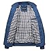 Nantersan Mens Casual Jacket Outdoor Sportswear Windbreaker Lightweight Bomber Jackets and Coats,X-Small,Jk025 Blue