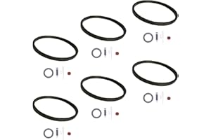 ApplianPar Carburetor Needle Seat Bowl Gasket Rebuild Repair Kit for Tecumseh 631021 631021B 631021A V40 V50 V60 VM80 H30 Carb Set of 6