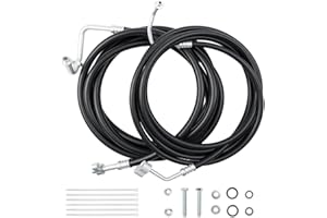 BBTEQEKN SU33468 AC Line Set Air Conditioning Replacement Hose Compatible with Suburban, for Escalade ESV, for Yukon XL, 2007