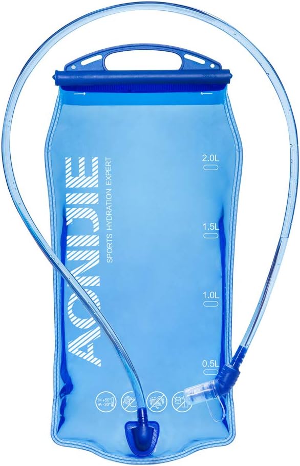 AONIJIE Leakproof Water Reservoirs for Backpacks/Running Vest Pack - 1L / 2L / 3L Hydration Bladder (2 Liter) : Sports & Outdoors